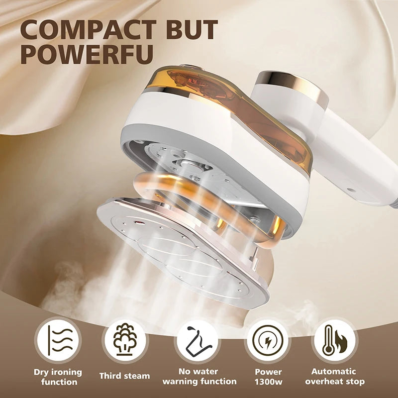 2-in-1 Portable Garment Steamer